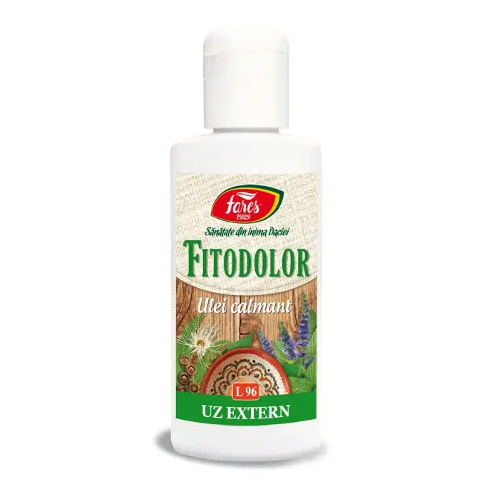 Fitodolor, ulei calmant pentru uz extern, 100ml, Fares