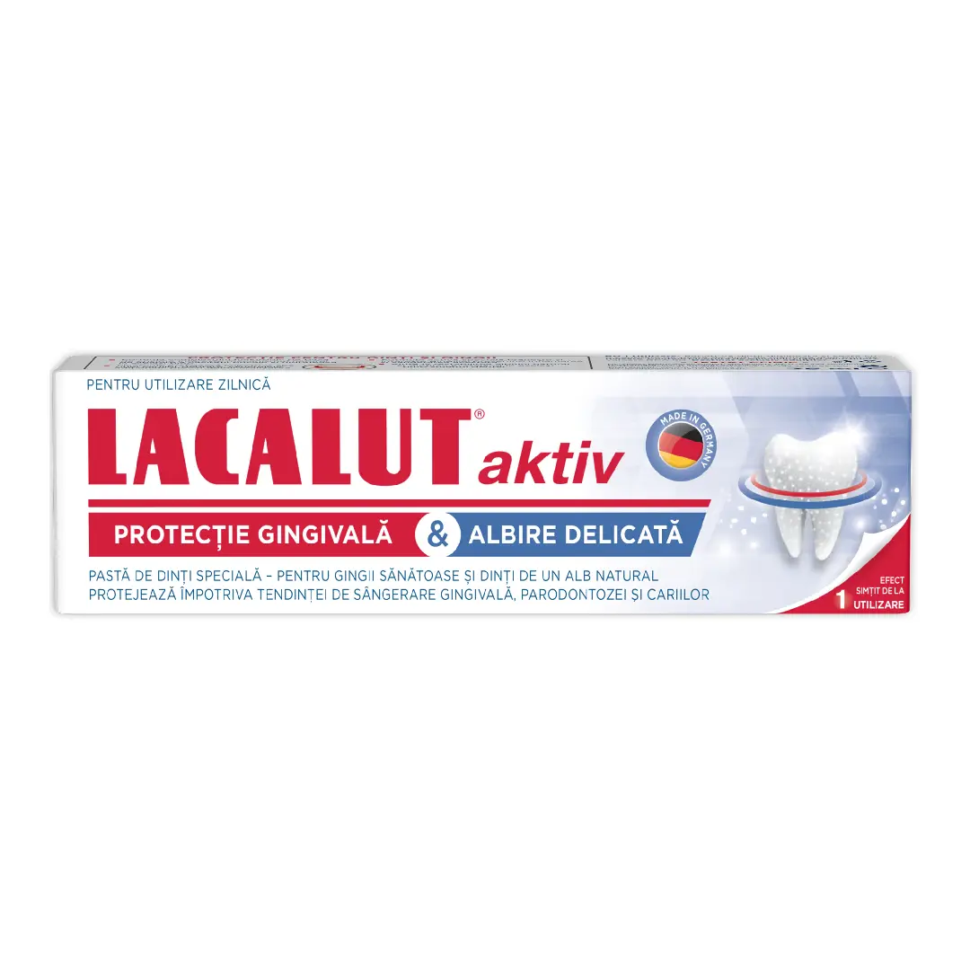Pasta de dinti Aktiv Whitening, 75 ml, Lacalut