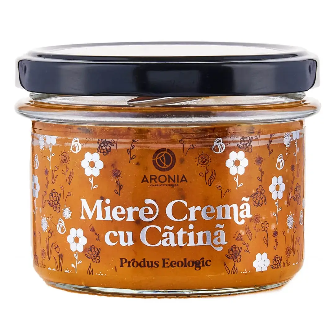 Miere crema cu Catina, 220g, Aronia Charlottenburg