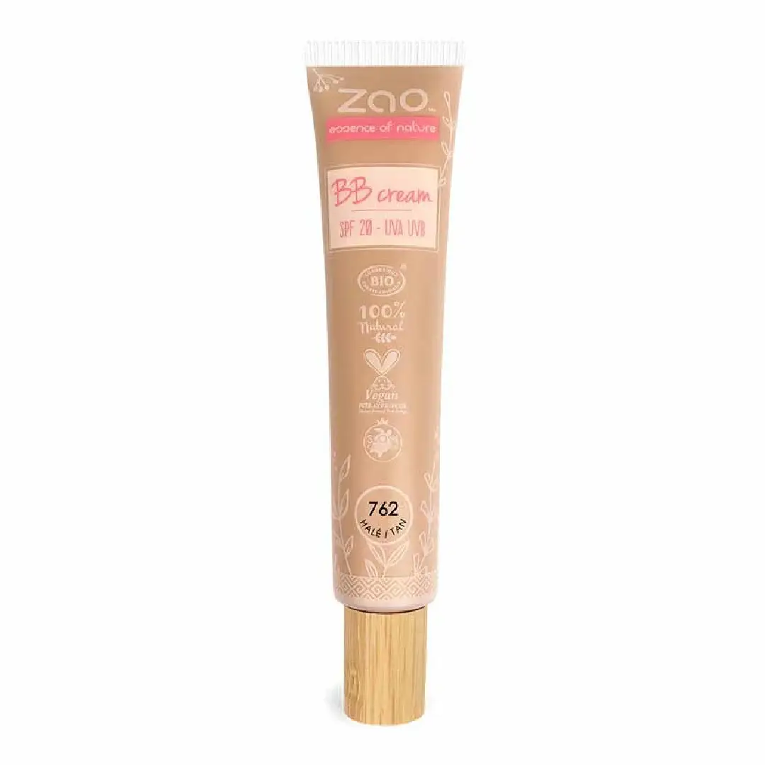 BB cream, SPF20, 762 Tan, Zao