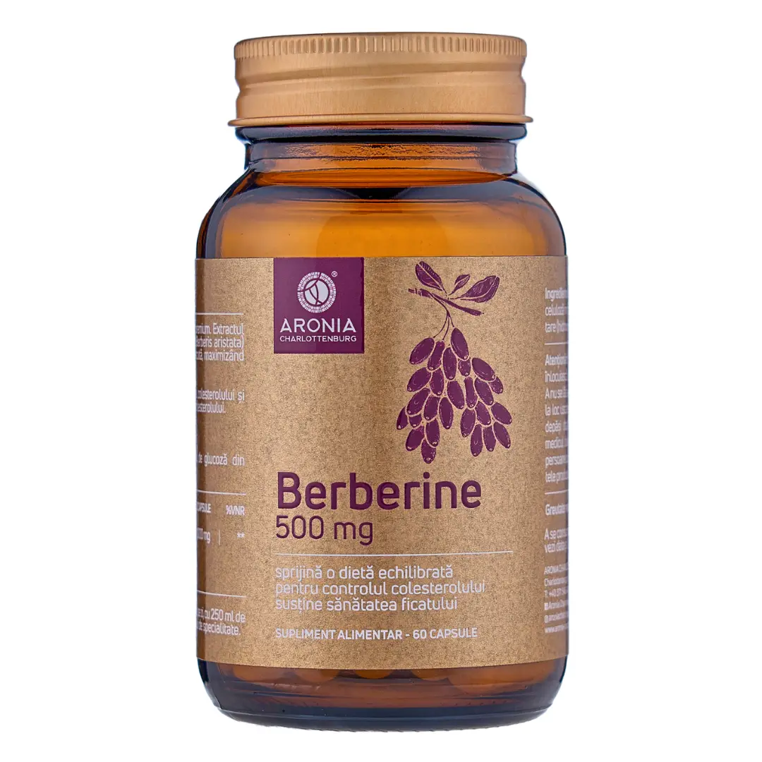 Berberine 500mg, 60 capsule, Aronia Charlottenburg
