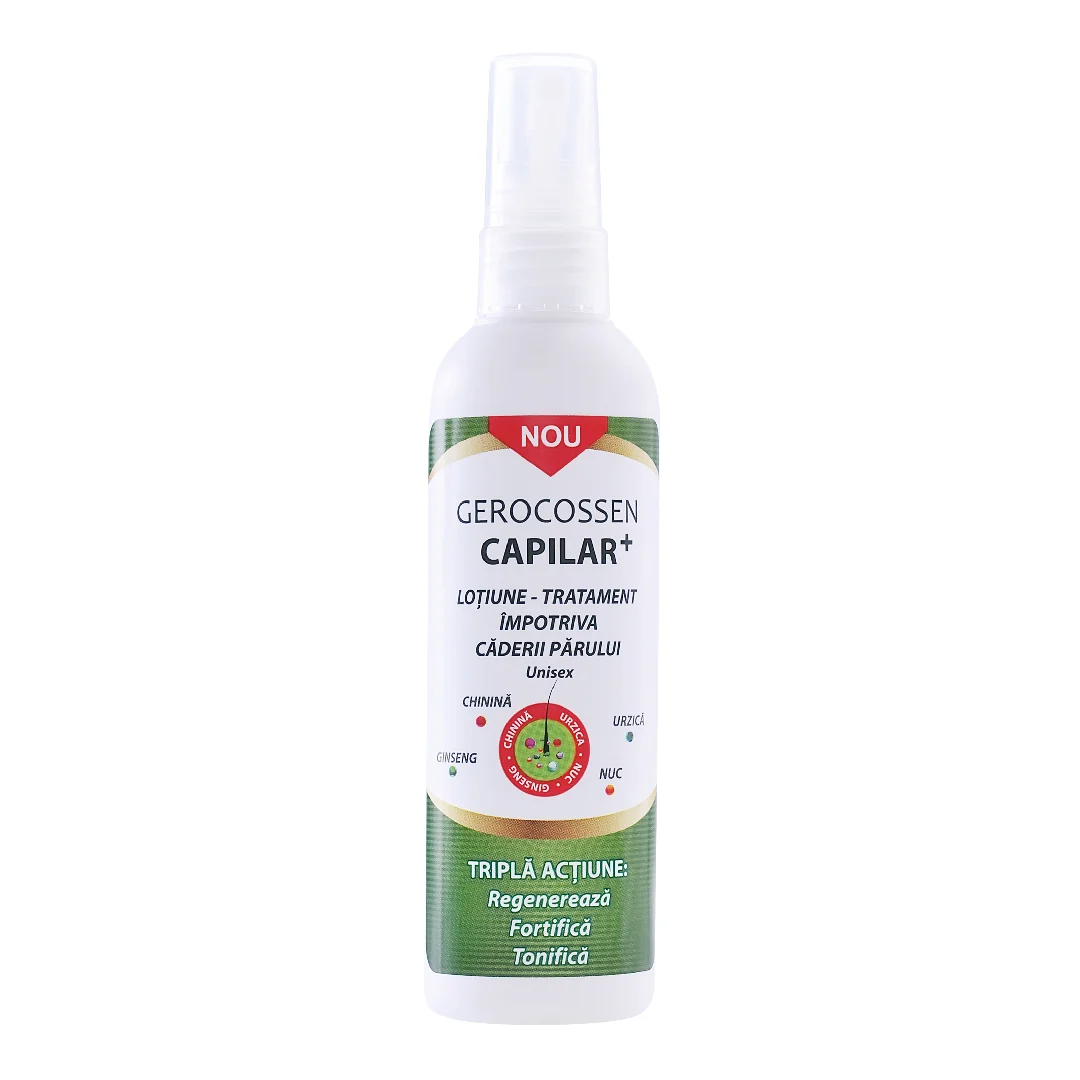 Lotiune impotriva caderii parului Capilar+ 125 ml, Gerocossen