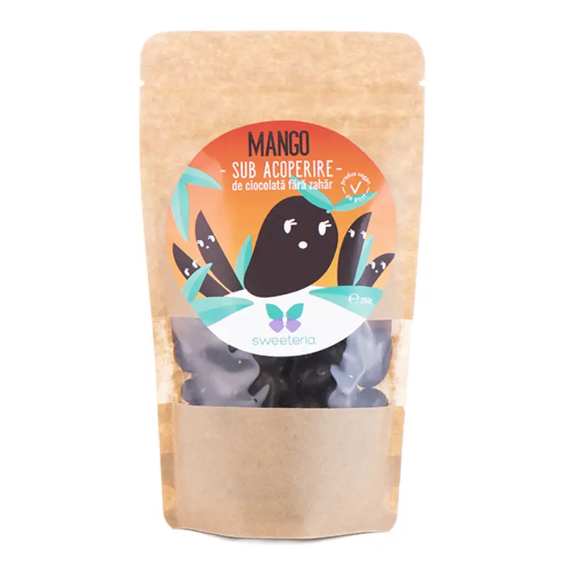 Mango drajat in ciocolata, 250g, Sweeteria