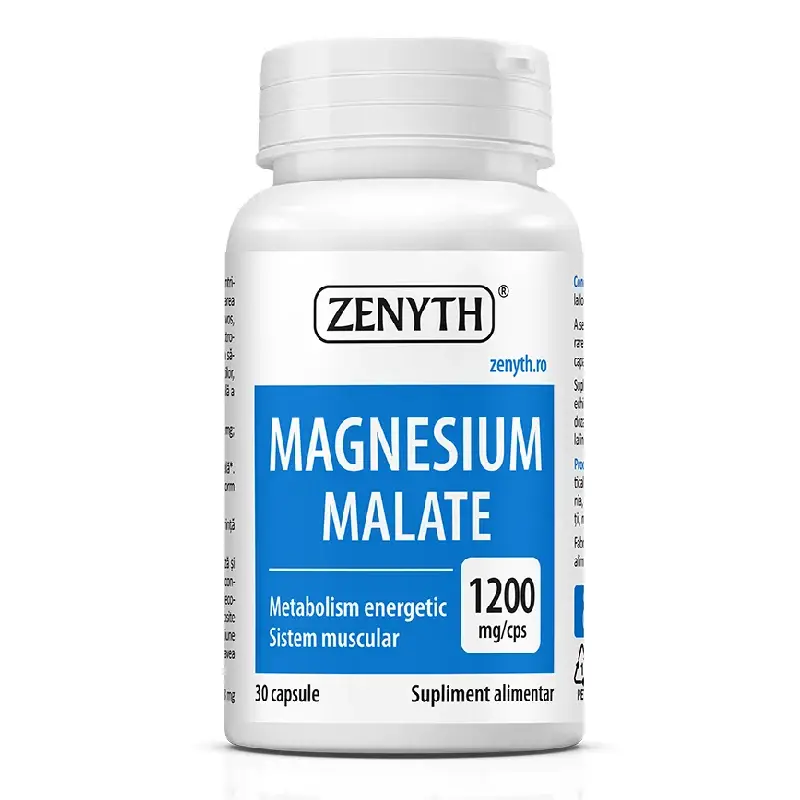 Magnesium Malate, 30 capsule, Zenyth