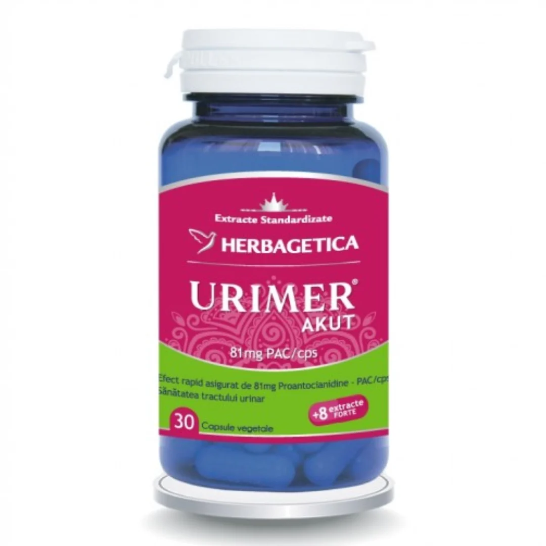 Urimer Akut, 30 capsule, Herbagetica