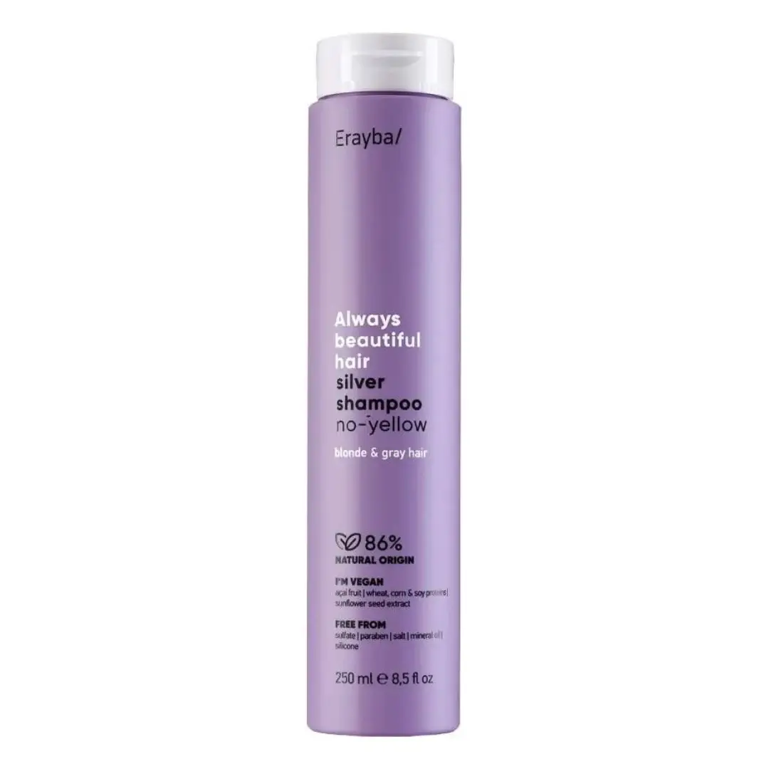 Sampon No Yellow, ABH Silver 250ml, Erayba