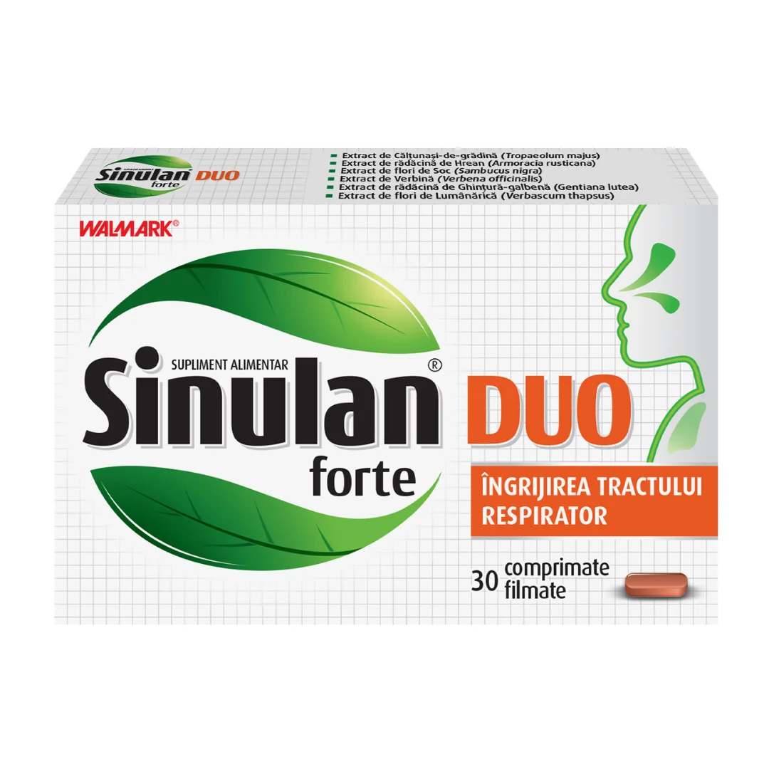 Sinulan Duo Forte, 30 tablete, Walmark