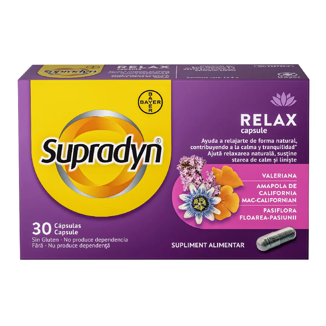 Supradyn Relax, 30 capsule, Bayer