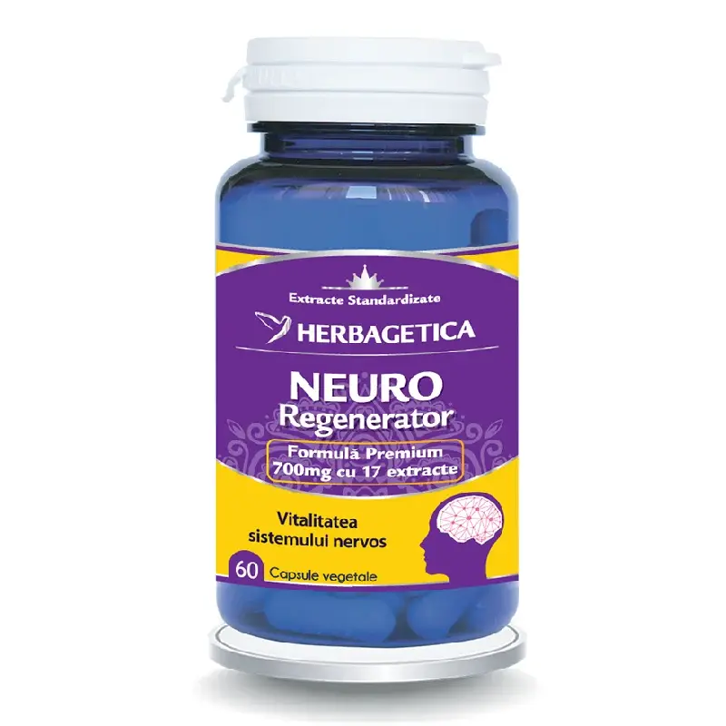 Neuro Regenerator, 60 capsule, Herbagetica