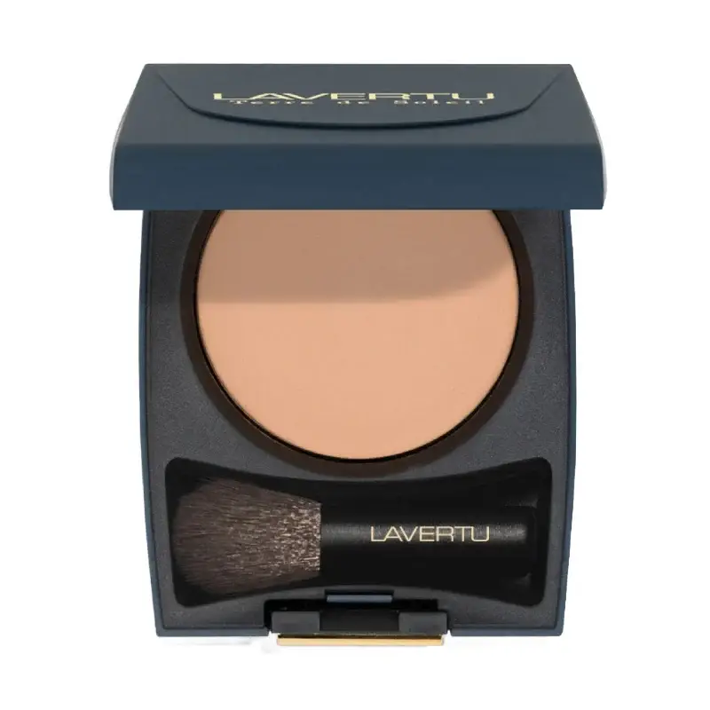 Pudra bronzanta pentru ten, Terre de soleil, 03, 12g, Lavertu