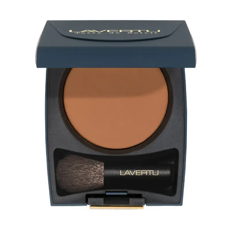 Pudra bronzanta pentru ten, Terre de soleil, 02+, 12g, Lavertu