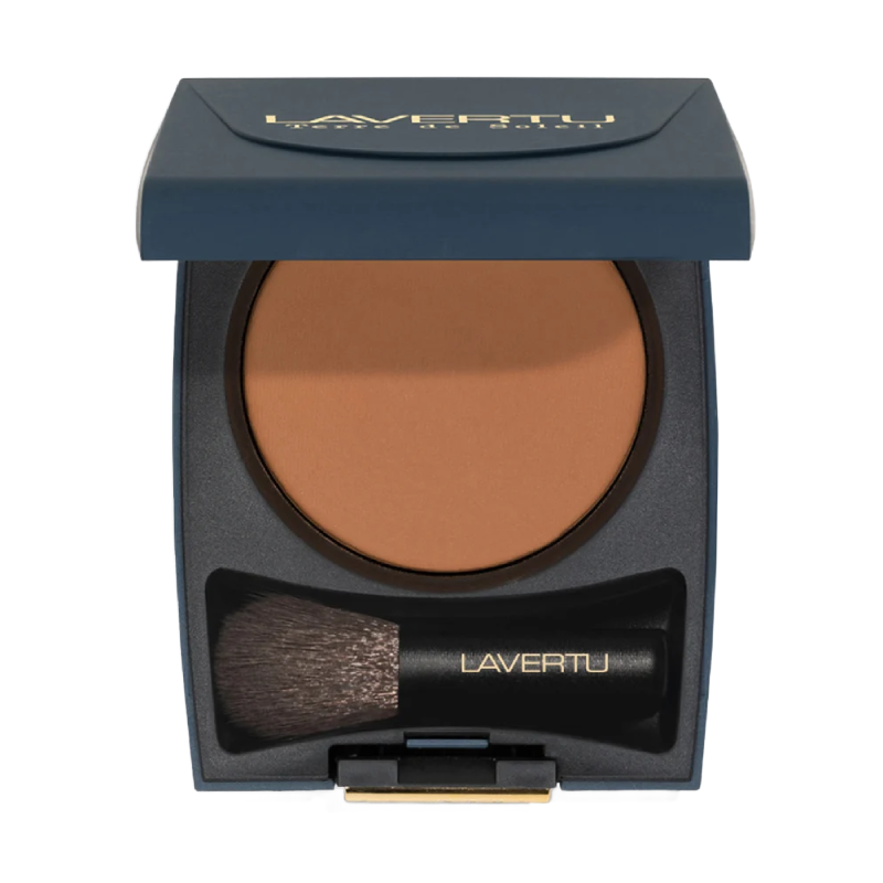 Pudra bronzanta pentru ten, Terre de soleil, 02+, 12g, Lavertu