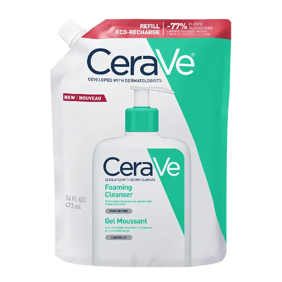 Rezerva Gel de curatare Spumant piele normal-grasa, 473 ml, CeraVe