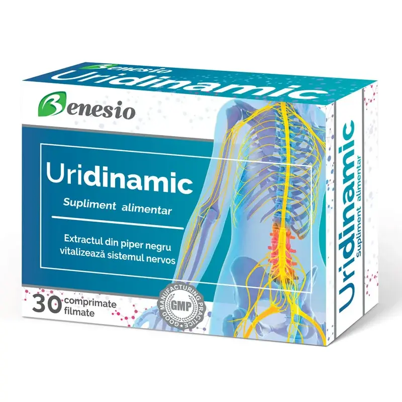 Uridinamic, 30 comprimate filmate, Benesio