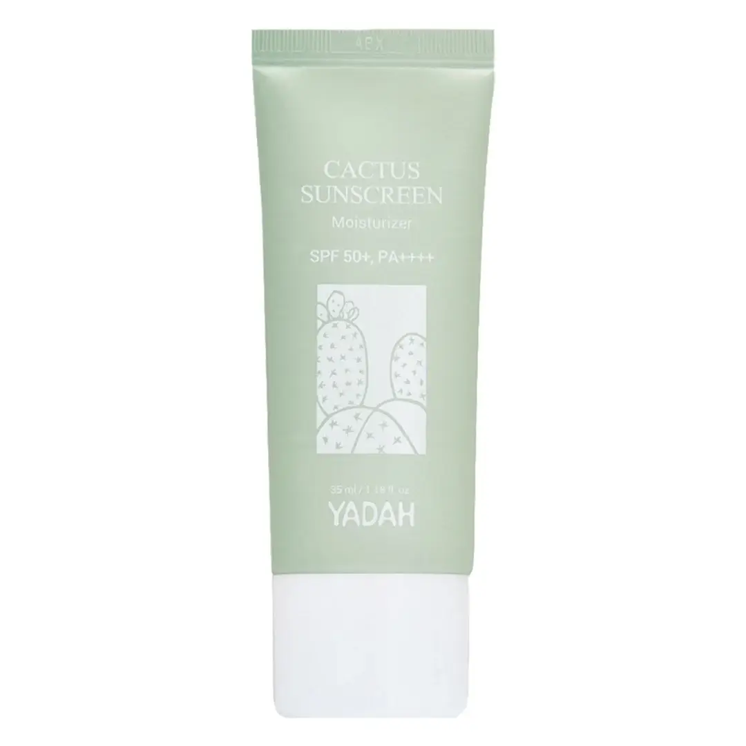 Cremă hidratantă cu protecție solară SPF50+ Cactus, 35ml, Yadah