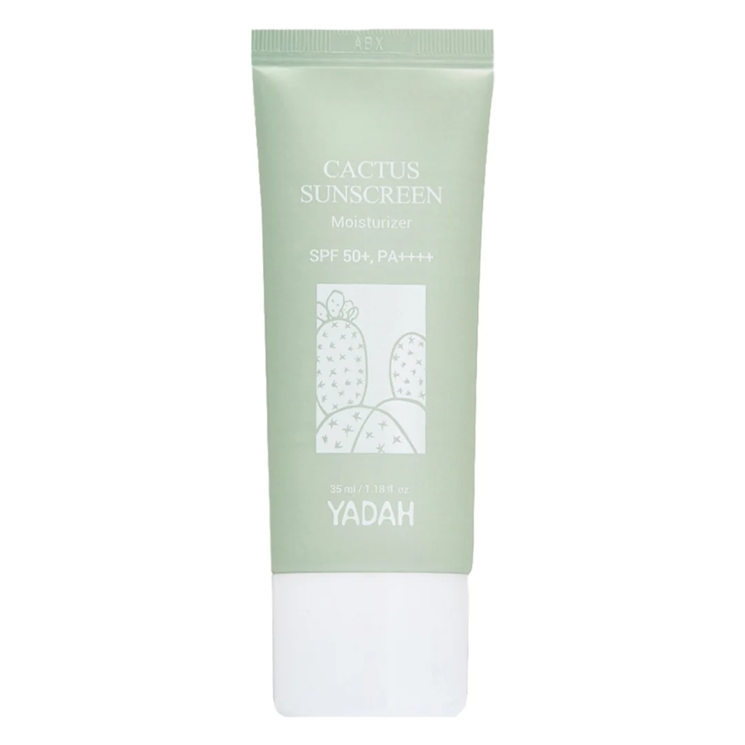Cremă hidratantă cu protecție solară SPF50+ Cactus, 35ml, Yadah