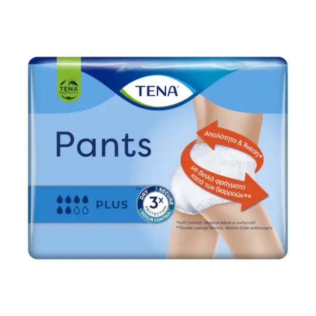 Scutece tip chilot pentru adulti Pants, Plus XL, 12 bucati, Tena