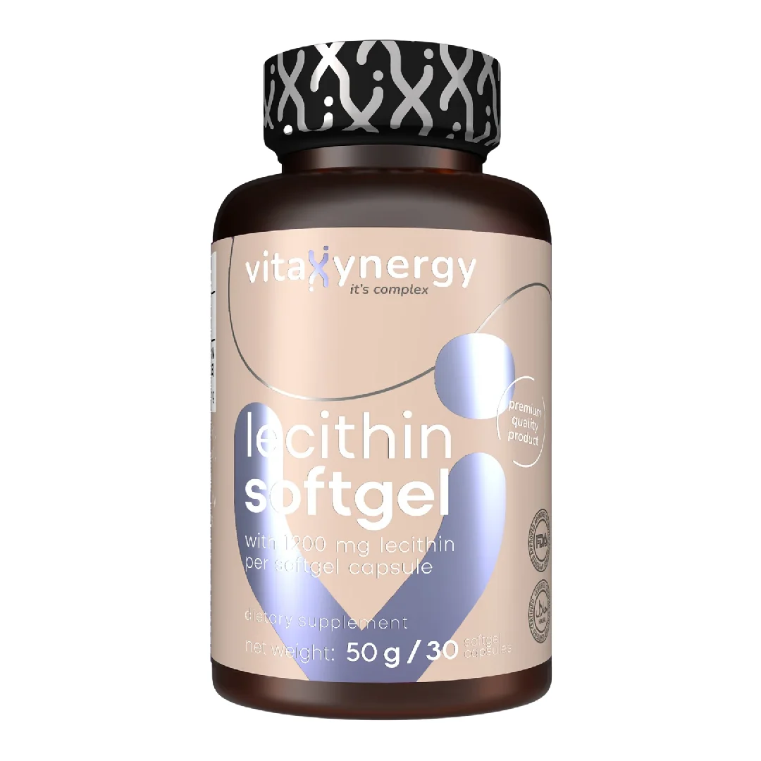 Lecitina, 30 capsule moi, Vitaxynergy