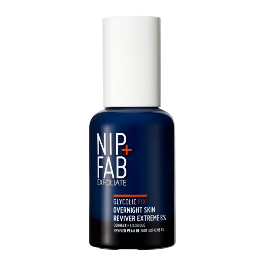Serum de fata exfoliant 8% Glycolic Fix, 45 ml, NIP+FAB