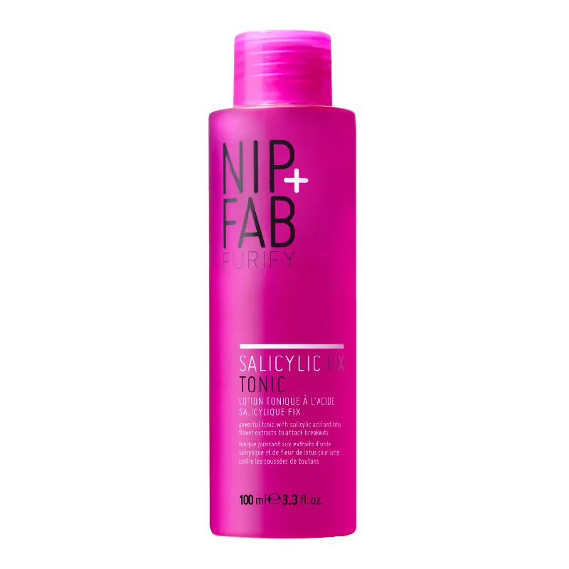 Toner exfoliant pentru fata Salicylic, 100 ml, NIP+FAB