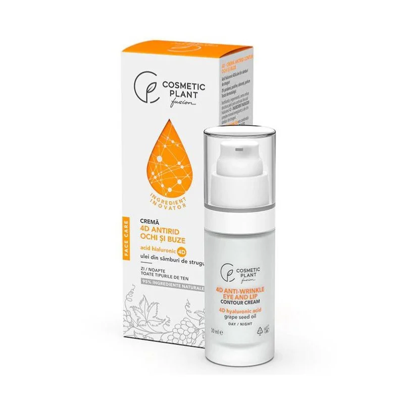 Cosmetic Plant Crema antirid contur ochi si buze, 30 ml