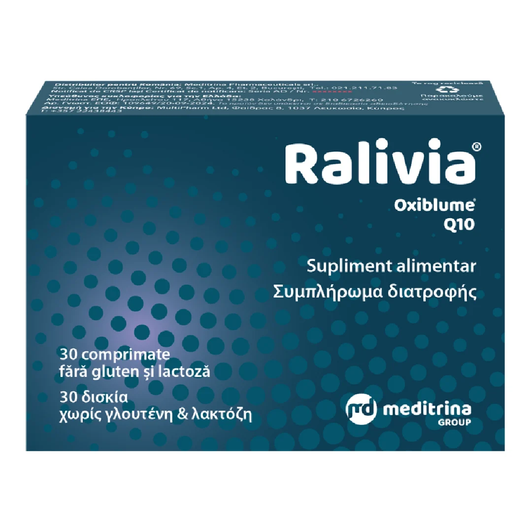Ralivia, 30 comprimate, Meditrina Pharmaceuticals