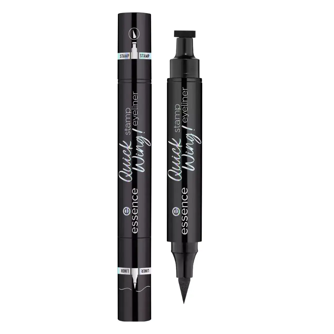 Tus de ochi stampila 01 Black Quick Wing, 3.5 ml, Essence