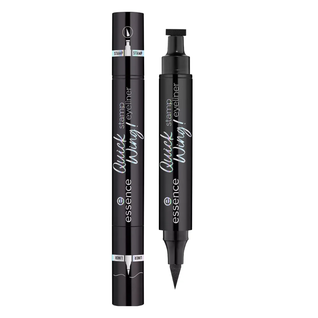 Tus de ochi stampila 01 Black Quick Wing, 3.5 ml, Essence