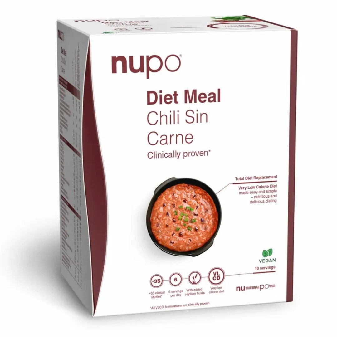Chili sin Carne, 10 portii, Dieta Nupo