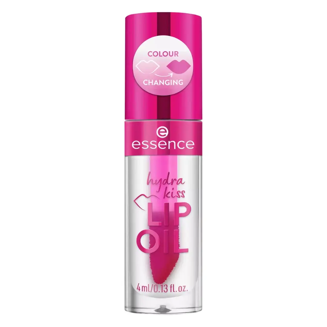 Ulei de buze Cranberry is Back, Hydra Kiss Oil, 4ml, Essence