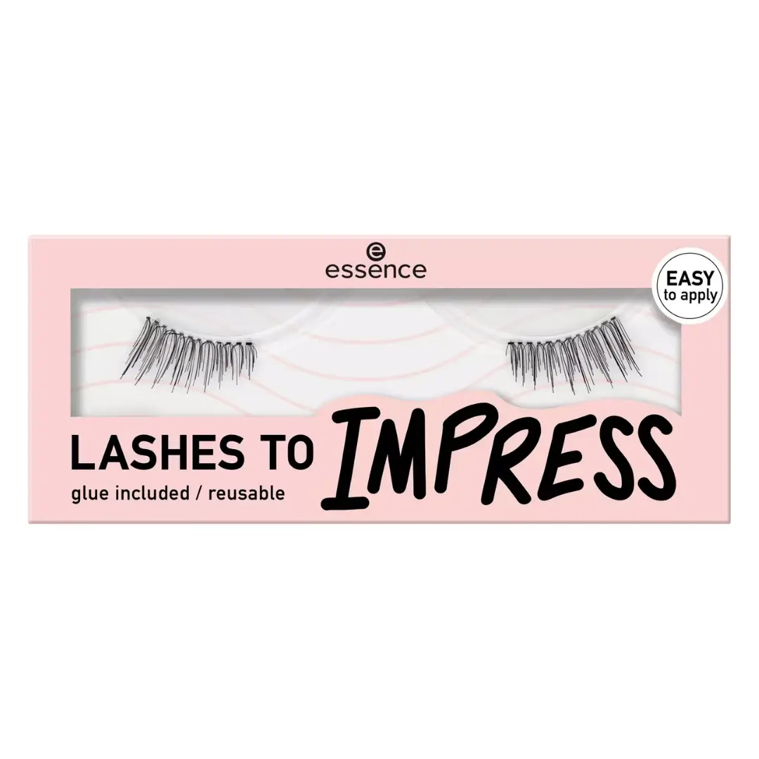 Gene false Lashes to Impress, 03 - Half Lashes, 1 pereche, Essence