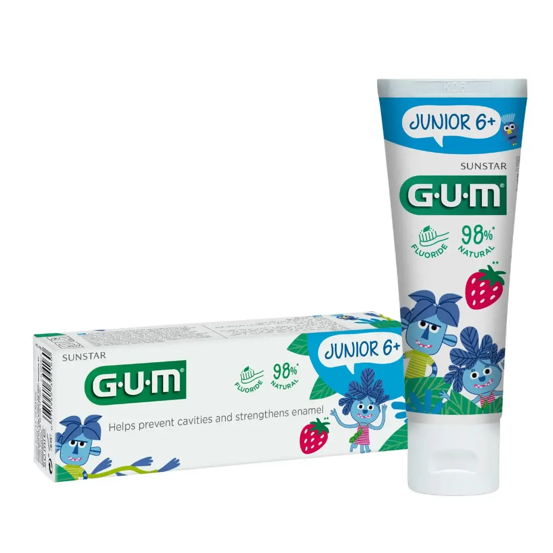 Pasta de dinti Junior 6 ani, 50 ml, Sunstar Gum