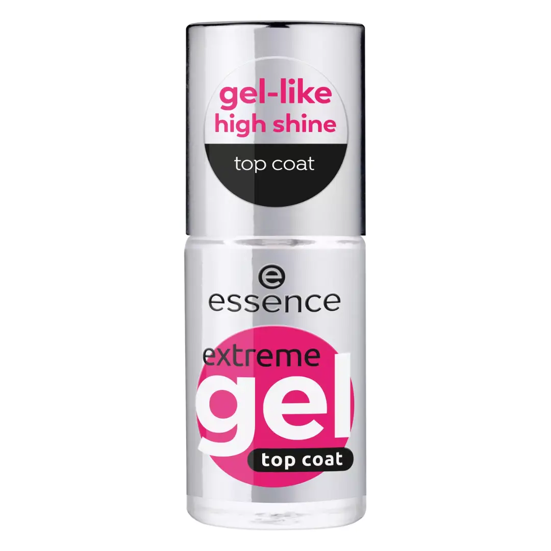 Top coat 01 Gloss to Go, Extreme Gel Top Coat, 8 ml, Essence