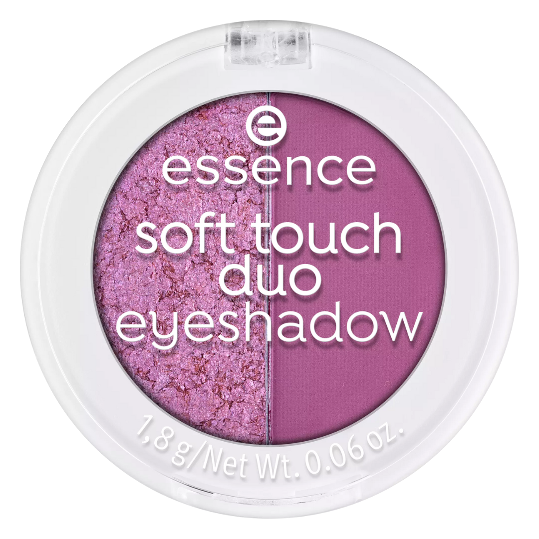 Fard de pleoape 02 Berry Crush, Soft Touch Duo, 1.8 g, Essence