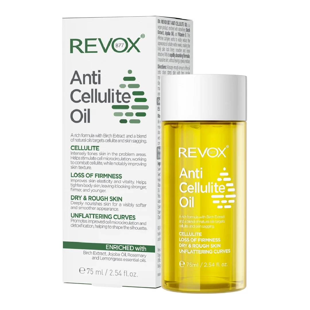 Ulei anti-celulita, 75 ml, Revox
