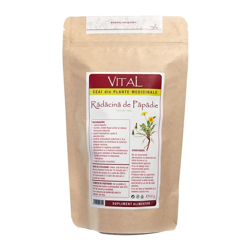 Ceai Radacina de Papadie, 100g, Plantavorel