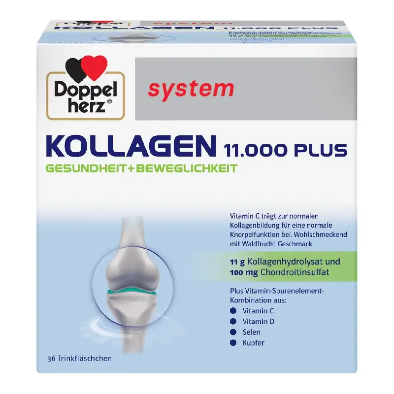 Kollagen 11.000 Plus, 36 flacoane unidoza, Doppelherz