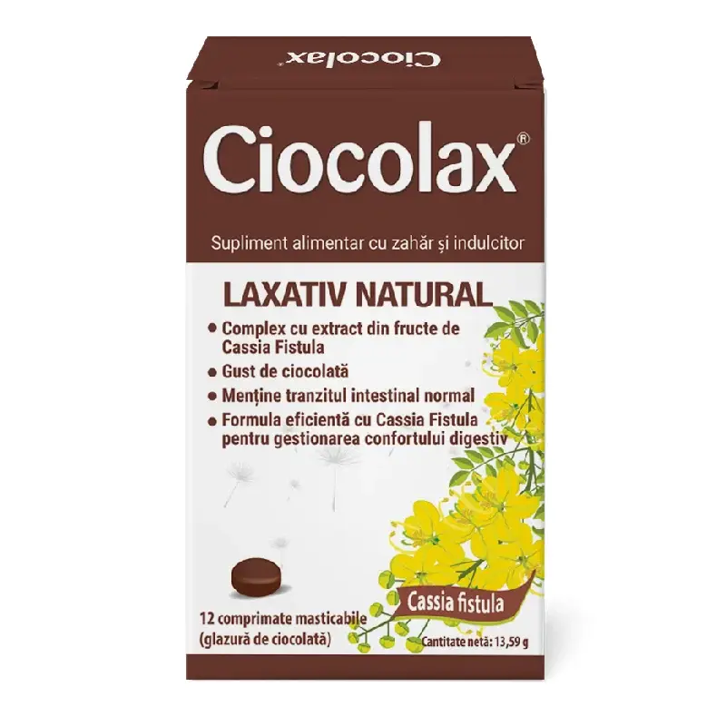 Ciocolax, 12 comprimate, Labormed