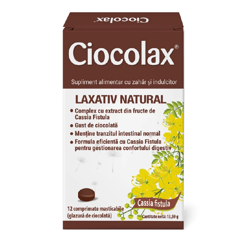 Ciocolax, 12 comprimate, Labormed
