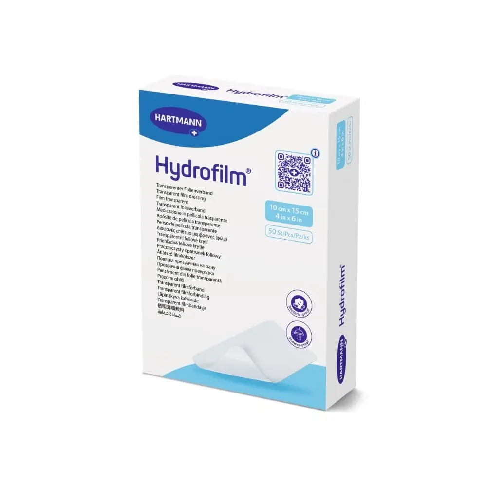 Pansament transparent Hydrofilm, 10*15 cm, 50 bucati, HartMann