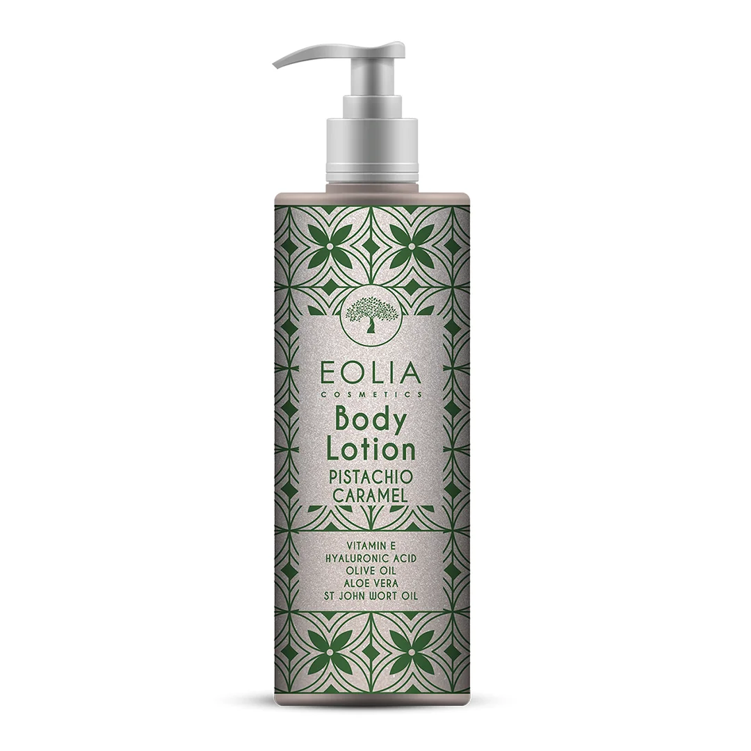 Lotiune de corp cu Fistic si Caramel, 250 ml, Eolia