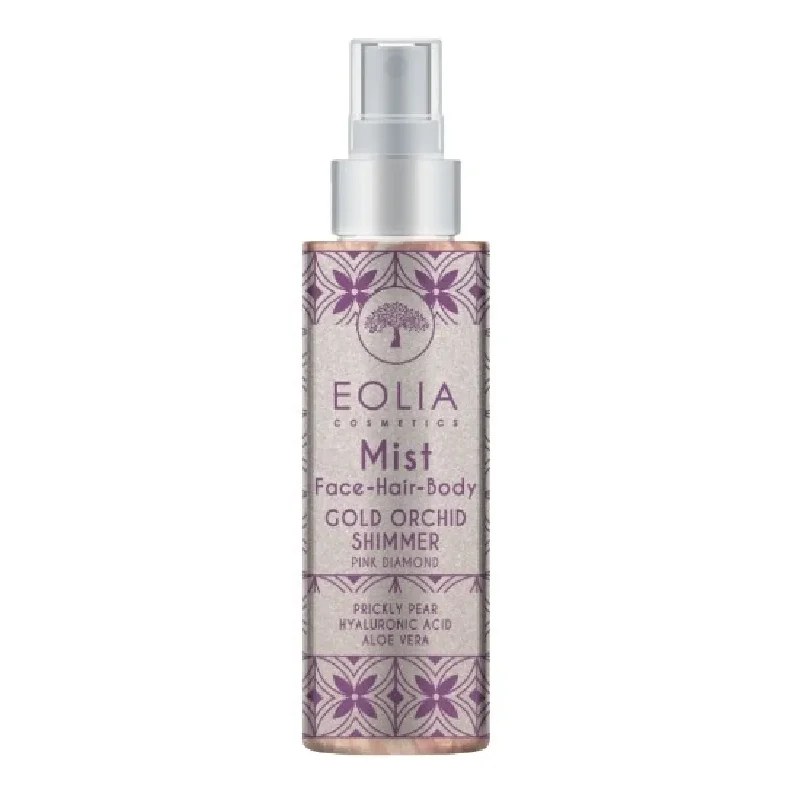 Spray stralucitor de Fata, Par si Corp Pink Diamond, 150 ml, Eolia