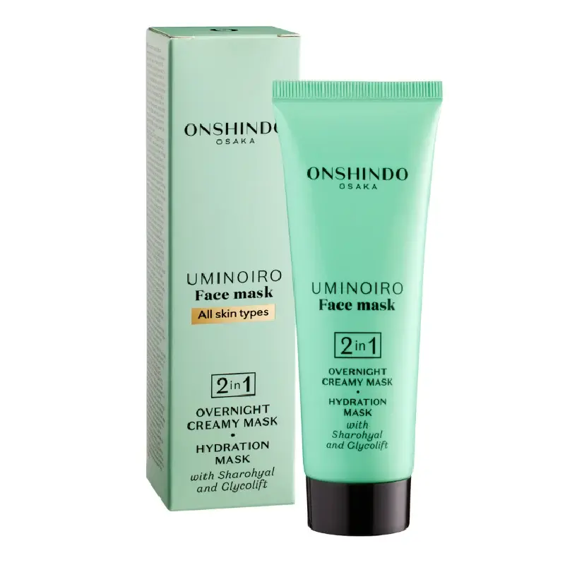 Masca faciala de noapte, cu Sharohyal și Glycolift, 75 ml, Onshindo Osaka