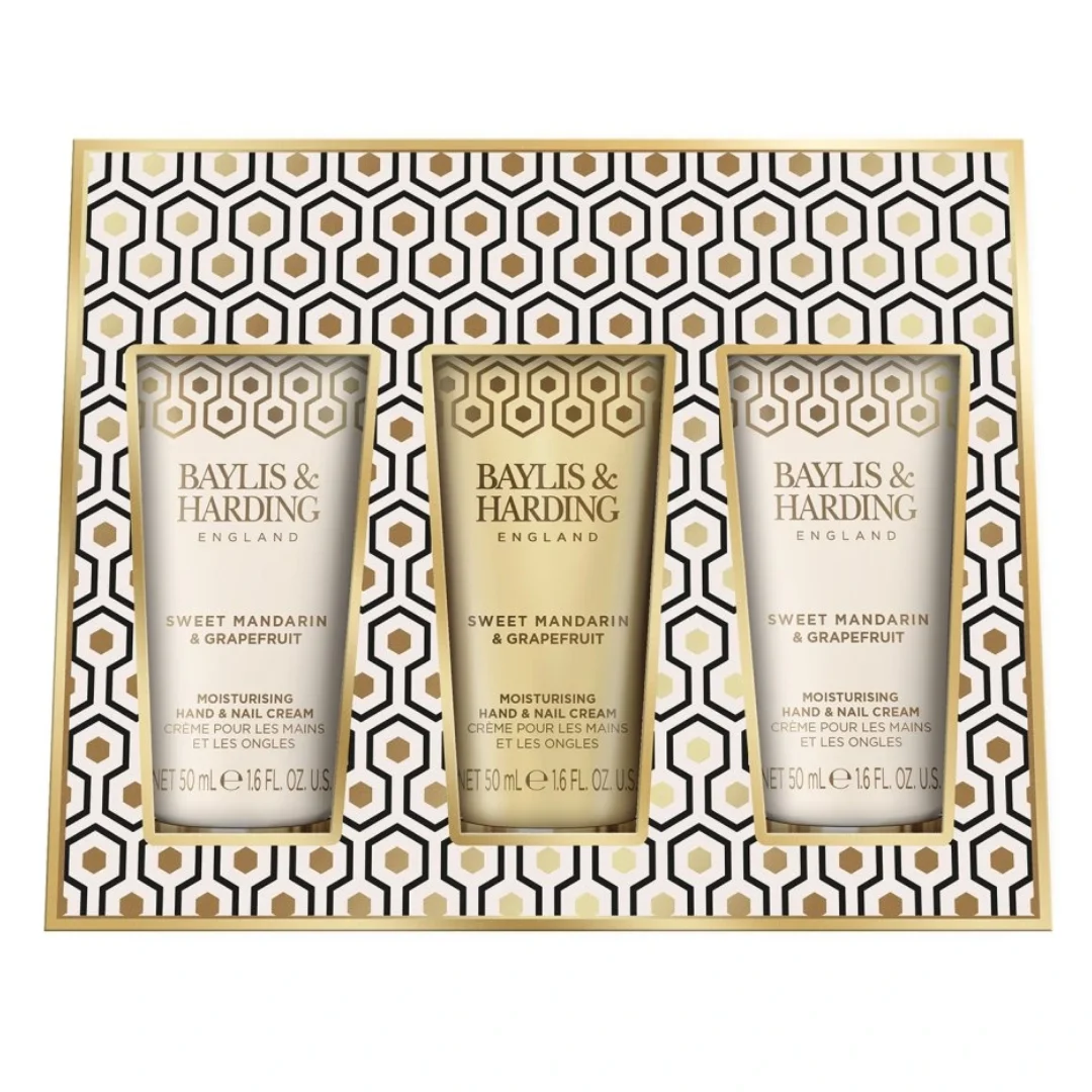 Set de îngrijire a mâinilor Sweet Mandarin&Grapefruit, 3*50ml, Baylis&Harding