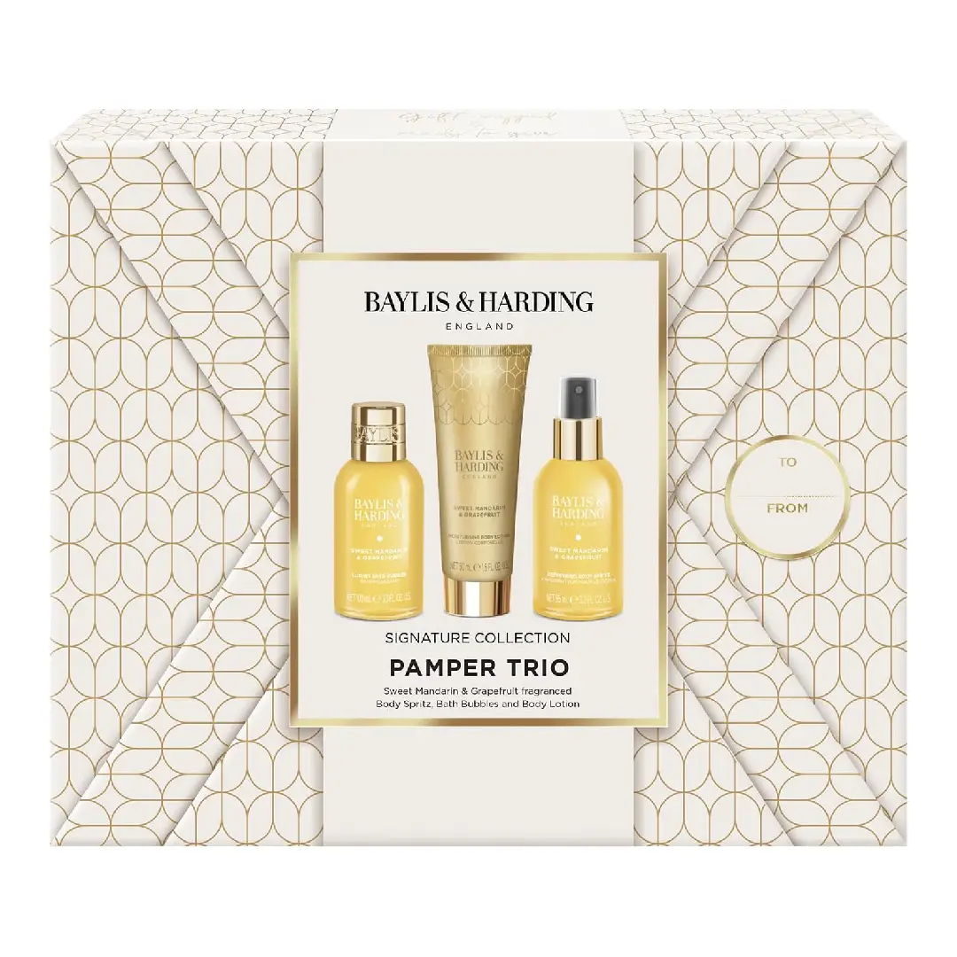 Set de ingrijire Sweet Mandarin & Grapefruit, 3 piese, Baylis & Harding