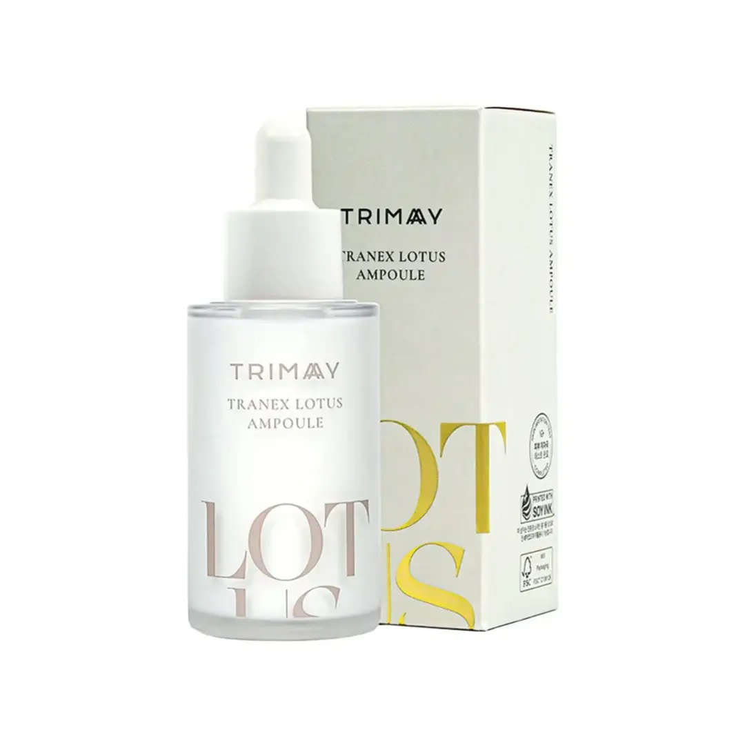 Ser concentrat pentru stralucirea tenului Tranex Lotus Ampoule, 50ml, Trimay