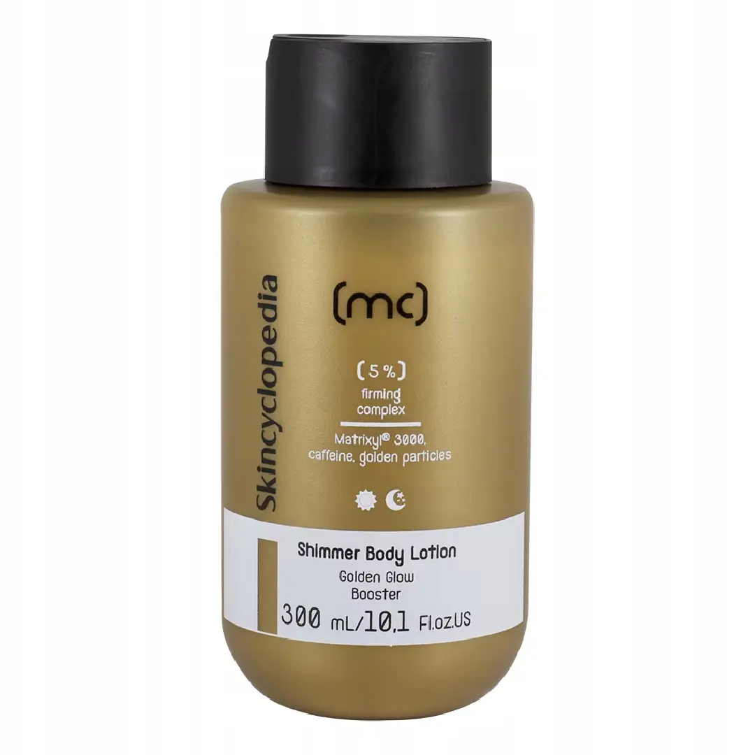Lotiune de corp Shimmer 5% Complex de Fermitate, 300 ml, Skincyclopedia