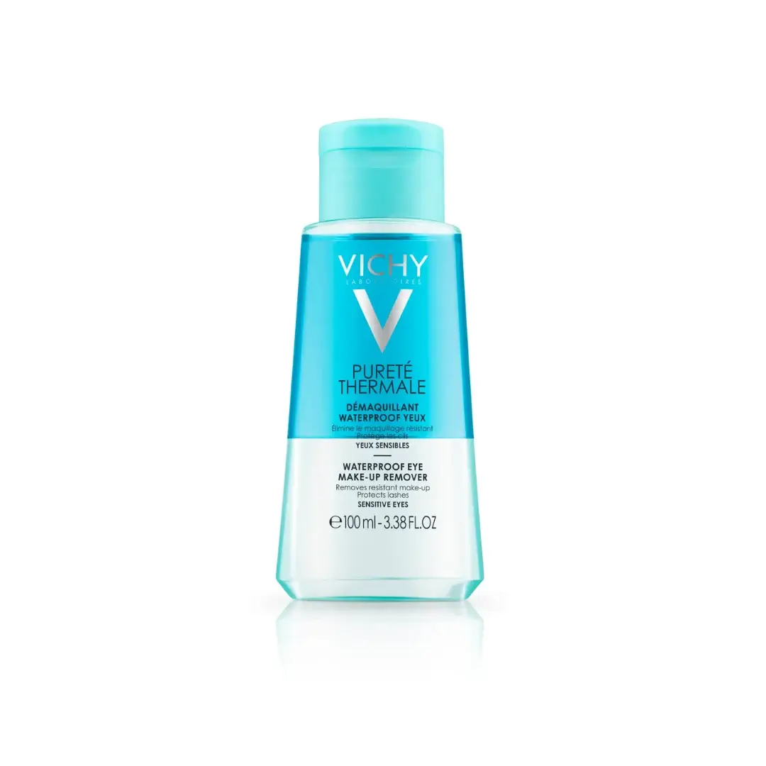 Demachiant bifazic waterproof pentru zona ochilor Purete Thermale, 100ml, Vichy