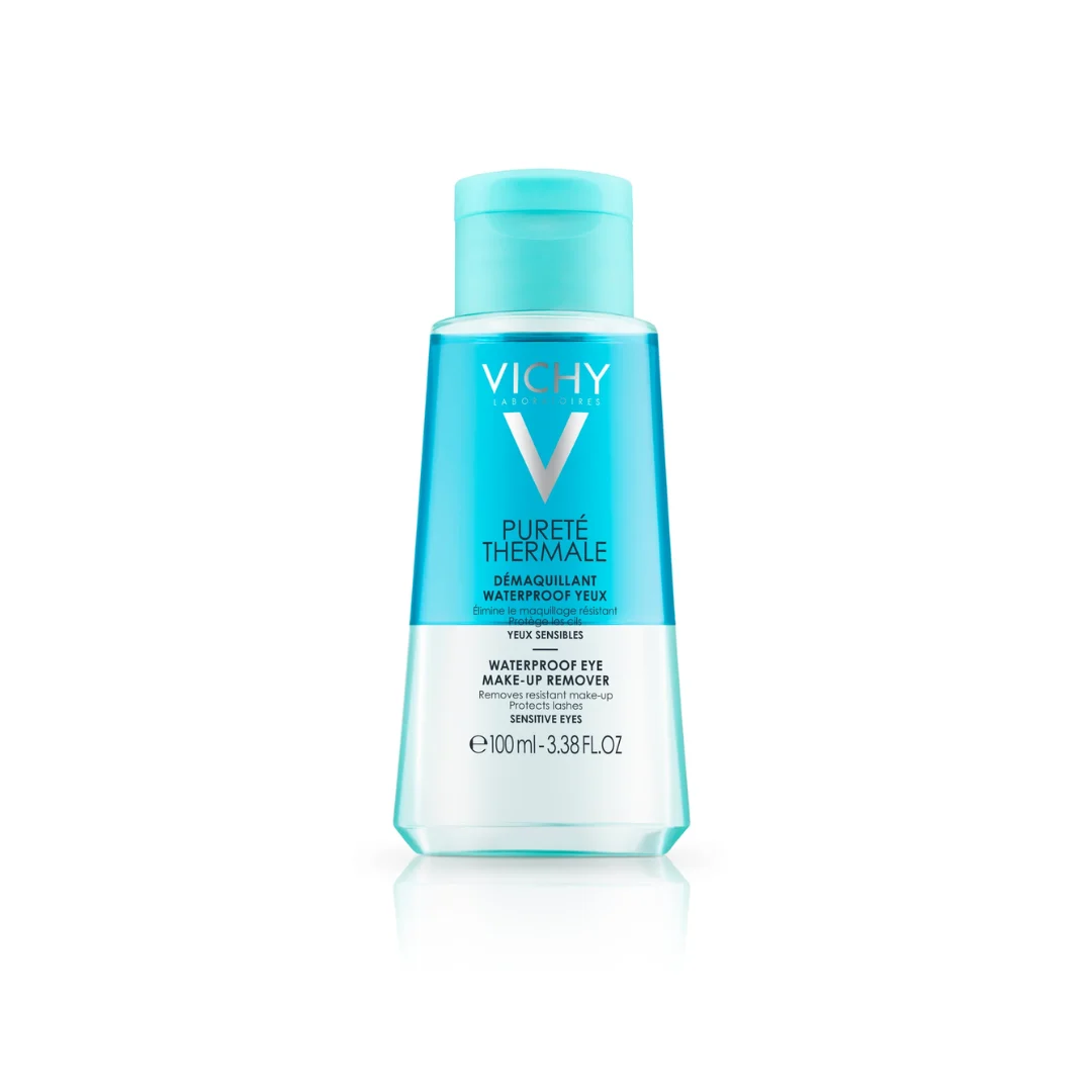 Demachiant bifazic waterproof pentru zona ochilor Purete Thermale, 100ml, Vichy