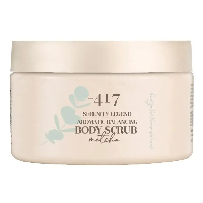 Scrub pentru corp cu Matcha Serenity Legend, 400 g, Minus 417